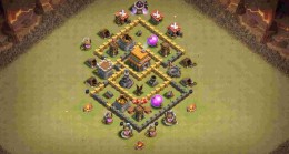 Clash Of Clans 5 Seviye Köy Düzeni