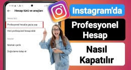 Instagram Profesyonel Hesaptan Çıkma İşlemi Nasıl Yapılır? ( Güncel Yöntem )