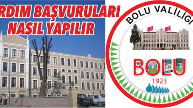 Bolu Belediyesi Yardım Başvurusu (Gıda ve Para Yardımı)