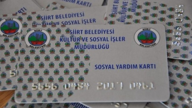 Siirt Belediyesi Yardım Başvurusu (Gıda ve Para Yardımı)