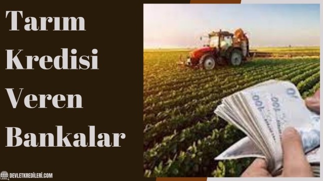 Tarım Kredisi Veren Bankalar