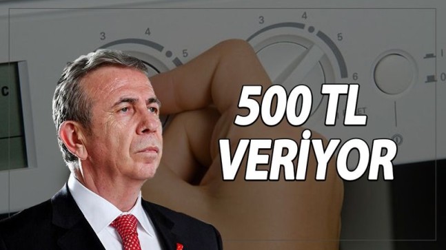 Mansur Yavaş 500 TL Yardım Başvuru