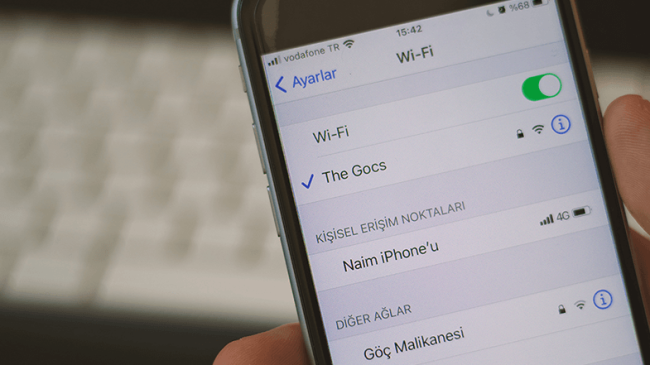 İphone Wifi Şifresi Öğrenme