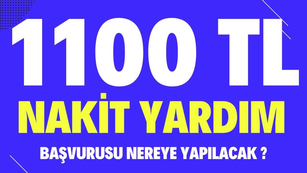 1100 TL Pandemi Yardımı Başvurusu Nasıl Yapılır? Kimlere Verilir?