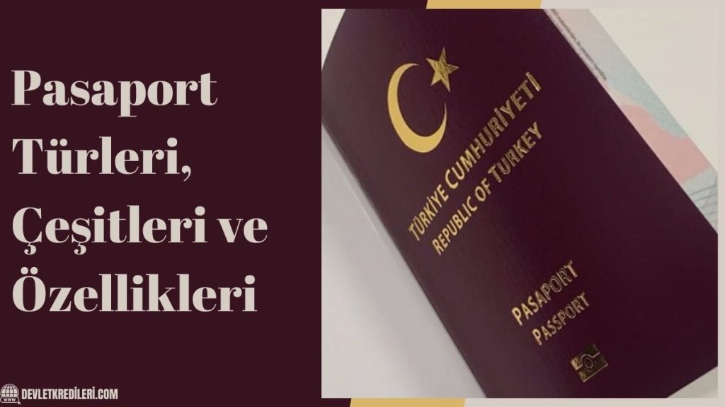 Pasaport Türleri, Çeşitleri ve Özellikleri