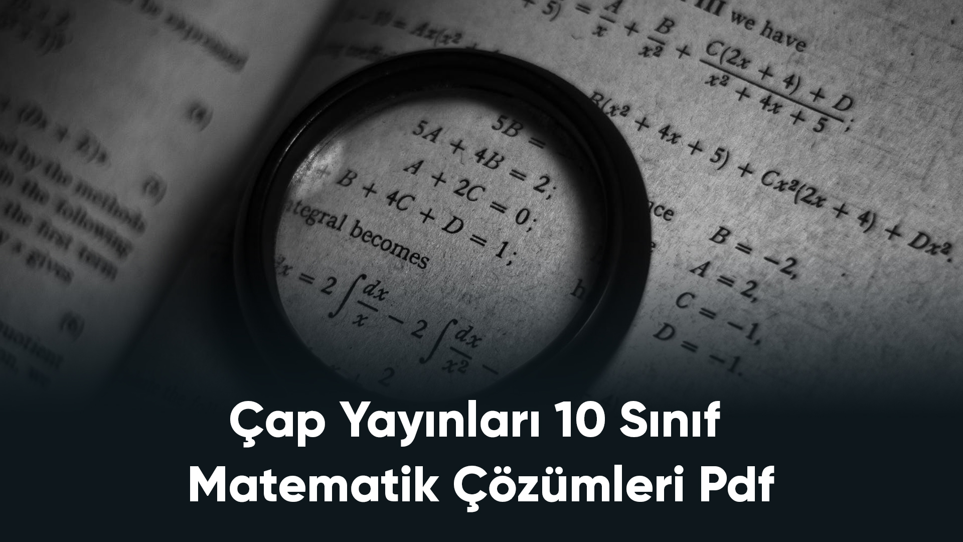 Çap Yayınları 10 Sınıf Matematik Çözümleri Pdf