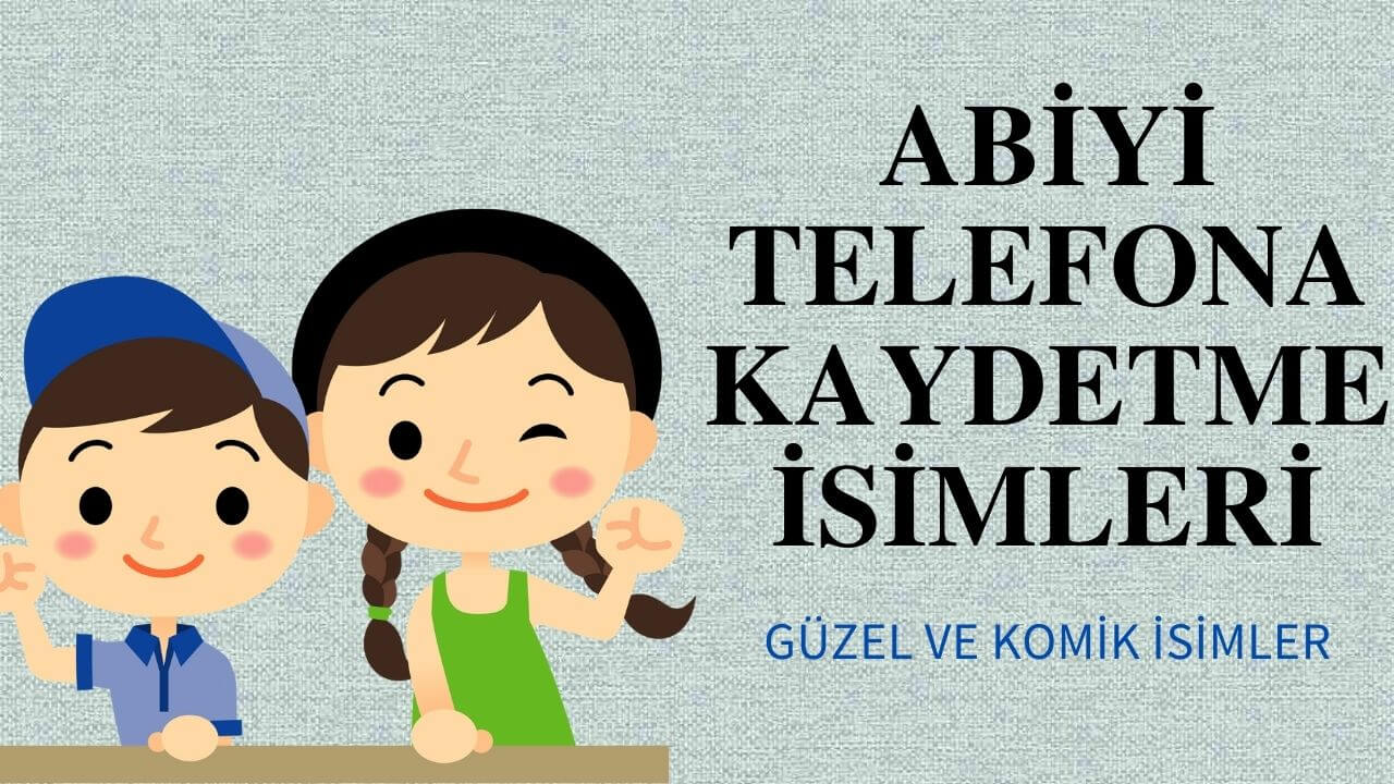 Abiyi Rehbere Kaydetme