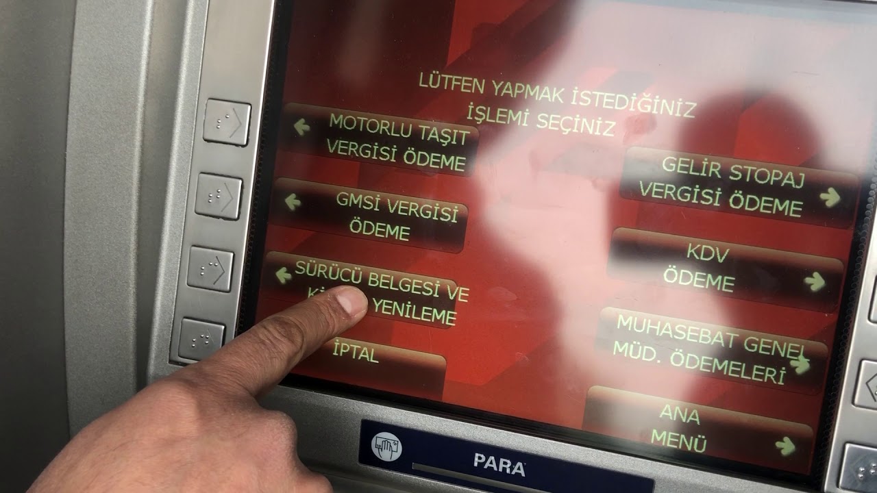 Yeni Kimlik İçin Para Yatırma