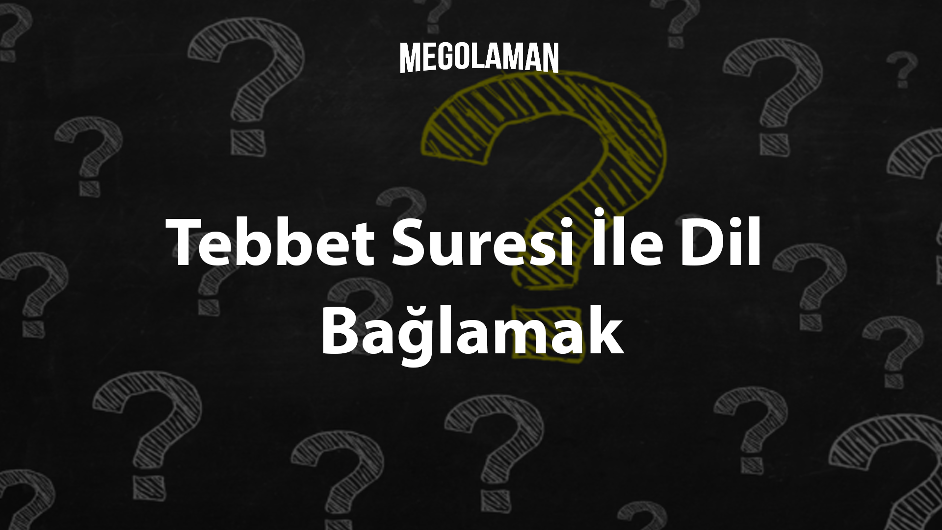 Tebbet Suresi İle Dil Bağlamak